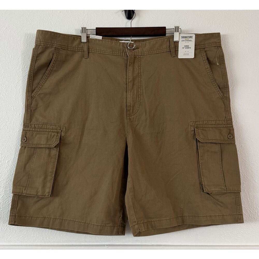 Levi Strauss Signature brown Cargo Shorts Men’s Size 46 New with Tags